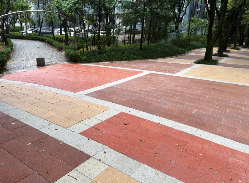 상암동 매봉산로 시공 현장