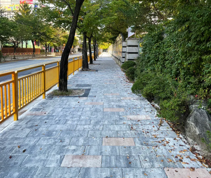 고양 현산초등학교 일원 보도