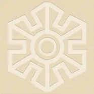 문양블록 문양-아이보리